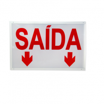 Placa de saída autônoma simples face 50X32 LUXPRYME